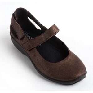 Arcopedico L51 Mary-Jane Casual Shoe Bronze Lytech Upper Vegan Sz 9 US 40 EU NIB